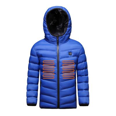 China Hot USB Battery Powered Men's Jacket Heated Smart Temperature Control Electric Jacket for sale