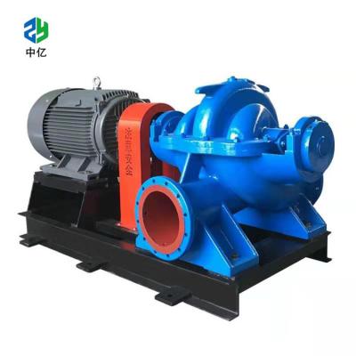 China Large Capacity Horizontal Single Stage Double Suction Split Case Centrifugal Pump end suction pump for sale