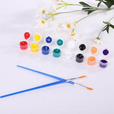 China 8 Color 2ML Acrylic Color Paint Pots Professional Set Painting Art Supplies Craft Paint Pots for Classroom Party Favors for sale