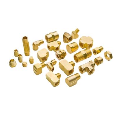 China Professional Custom High Grade Plastic Injection Molding Nickel Plated Brass Pipe Fittings for sale