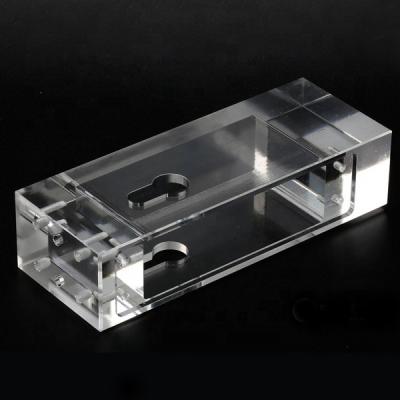 China Industry Customized CNC Machining Acrylic Transparent Plastic Machined Parts for sale