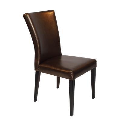 China Manufacturer Modern Vintage Foshan Leather Dining Chairs for sale