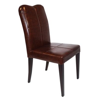 China Modern Hot Wholesale Upholstery Modern PU Leather Dining Chair With Legs Hotel Furniture Black Iron Metal+Pu/Velvet,Metal PU,Velvet for sale