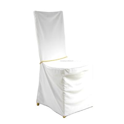 China Simple Wedding Hotel Conference Chairs Universal Stretch Dining Chair Cover for sale