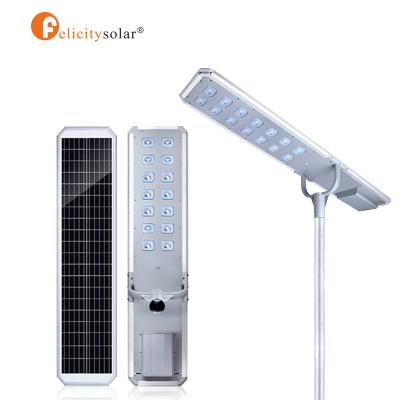 China Best Selling High Quality ROAD 100w Products Super Brightness All In One Solar Street Light for sale