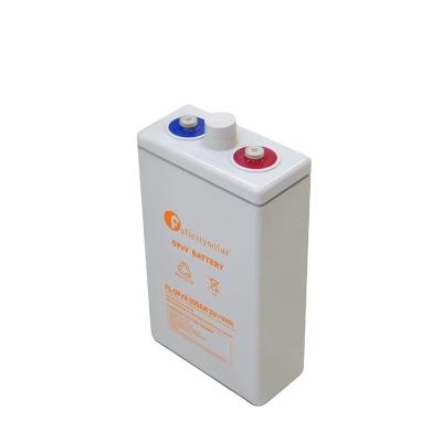 China Home Appliances Long Life Gel Tubular Rechargeable OPzV 2V 200AH Battery for sale