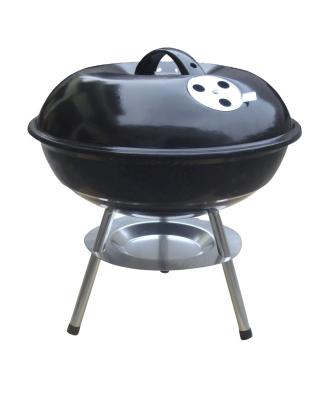 China Easily Assembled Portable Sanshui Debei 14inch Kettle Barbecue Grill Table Charcoal Grills for sale