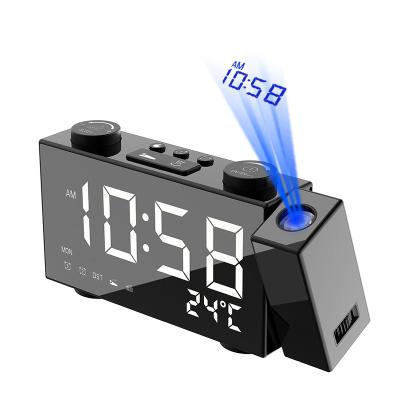 China New Design Home Antique Display Temperature Mini Digital Led Alarm Style Clock Light Alarm for sale