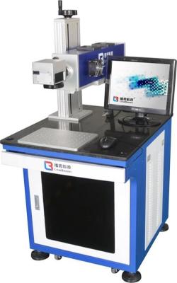 China 30W Non Metal with Logo Co2 Laser Marking Machine, for Cloth Leather Nameplate for sale