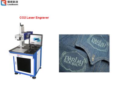 China 10-30W CO2 Laser Engraving Machine Air Cooling For Advertising Signs / Printing Plate for sale