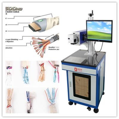 중국 30W 레이저 껍질을 벗김 기계 3는 격리 철사/구리 철사 벗기는 기계를 층을 이룹니다 판매용