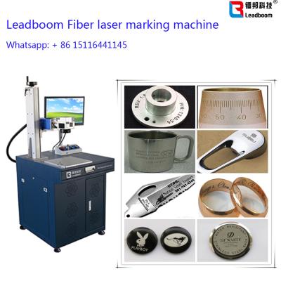 China Gold Fiber Laser Marker / Laser Engrave machine with 30W Fiber Laser Cutting Machine for sale