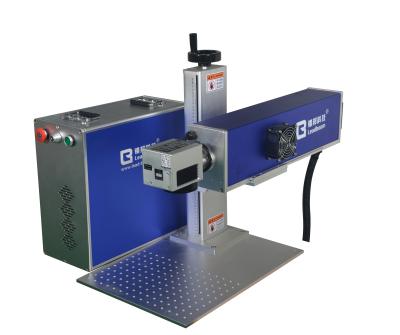 中国 Plastic Button 10w Fiber laser Marking Equipment, handle fiber laser marking machine 販売のため