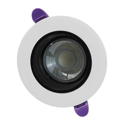 China New Modern Adjustable Led Round Mr16 Dimmable Gu10 Anti-glare Downlight Good Quality Design Downlight for sale