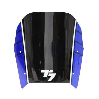 China High Quality ABS New 3 Colors Motorcycle Windscreen Plastic Wind Deflector Windshields FOR YAMAHA Tenere 700 T700 XTZ 700 2019 2020 2021 for sale