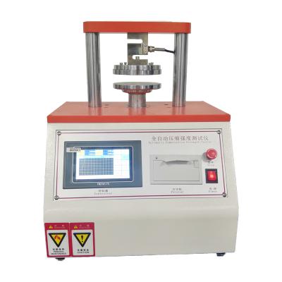 China ECT Corrugated Box Cardboard Edge Pressure Ring Crush Test Machine JY-1008 for sale