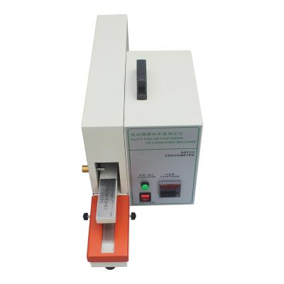 China Stability Electric Color Stability Tester High Efficiency Color Friction Dry/Wet Stability Cloth Electric Friction Tester for sale