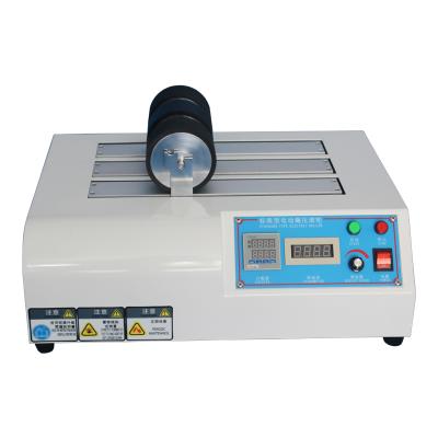 China Electronic Adhesive Tape Roll Testing Machine Tape Peel Strength Tester 3 Rolls Roll-Down Testing Machine for sale