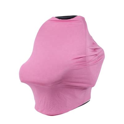 China Breathable Rayon Infinity Spandex Care Scarf Baby Car Seat Decoration Knitting Slip Cover for sale