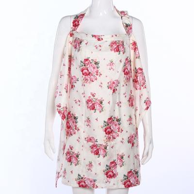 China Viable Fashion Floral Printed Breathable Nursing Nursing Cover for sale