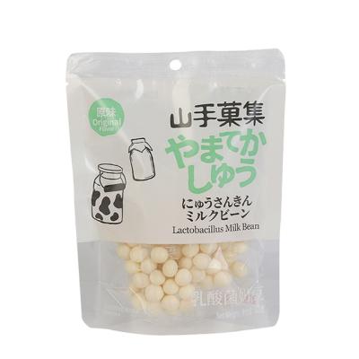 China Original Lactobacillus Milk Beans Children's Snacks Gummies Chewing Soft Candy in Bag à venda