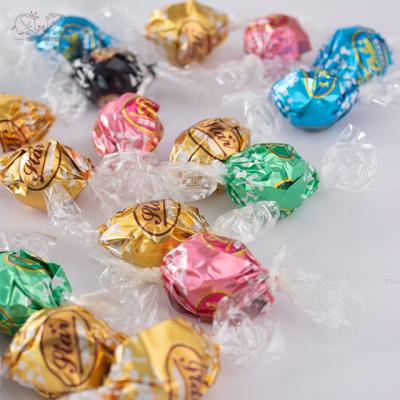 Chine Valentine Coklat Sweet Candies Wholesale Ball Shape Milk Chocolate With Cream à vendre