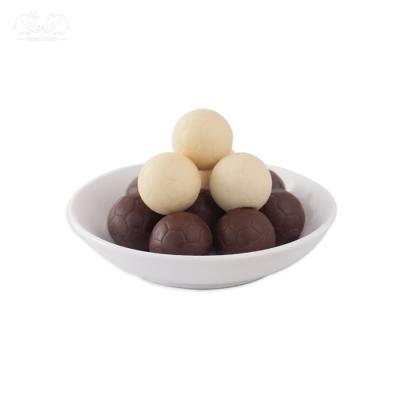 China Ball Shape Vegan Milk Chocolate With Cream Sweet BH035 Black  White zu verkaufen