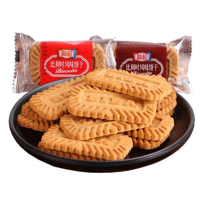 Cina Hot Selling Galletas Sweet Crispy Individual Wrapped Bakery Biscuits And Cookies Gold Caramel Biscuit in vendita