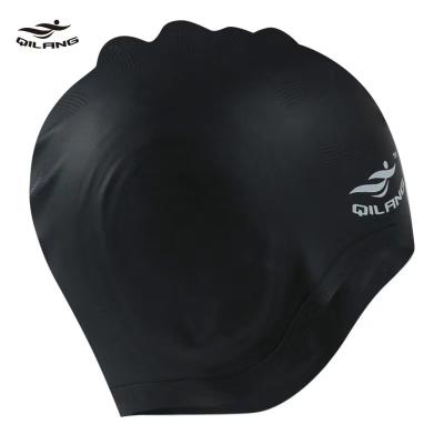 China Comfortable Professional Adult Colorful Fashion Waterproof Swimming Cap for sale