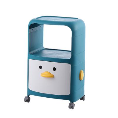 China New Organizer Modern Rack Box Toy Cabinet Storage Rack Children's Children's Cabinets Plastic Furniture CHILDREN'S Cabinets for sale