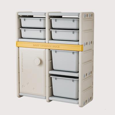 China Wholesale Modern Plastic Toy Shelf Wardrobe Storage Kids Kids Organization Baby Bins Storage Rack Cabinets for sale