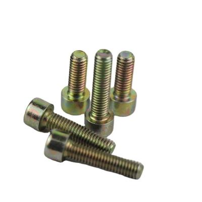 China Cost Effective Extremely Hard Steel Flat Head Installation Hex Machine Screw Bolts Zinc Surface Machine Screw for sale