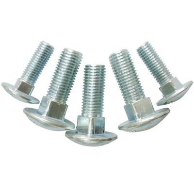 China Carbon Steel Factory Direct Selling OEM Customization Size Bolts Carriage Bolts Stainless Steel Flat Head Bolts M6-M24 for sale