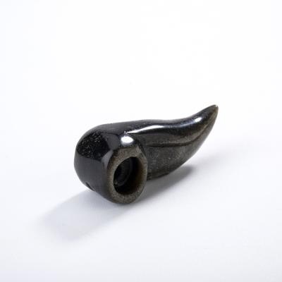 China Art High quality folk custom natural olecranon gold obsidian carved for art and collectable for sale