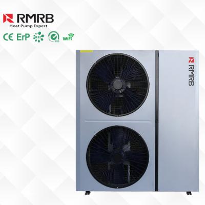 China Hotel Pompa ciepla R32 DC Inverter House Heating Hot Water Heat Pump With Wifi for sale