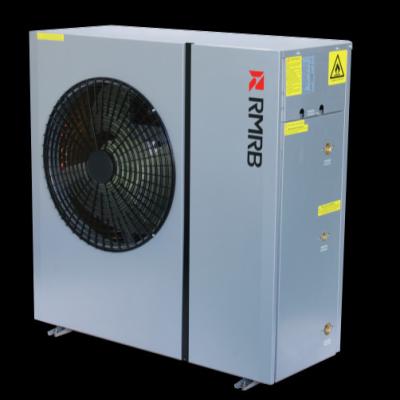 China Hotel 8.2kw R32 dc inverter a+++full inverter Monoblock evi system air to water heat pump for heating cooling and domestic hot water for sale