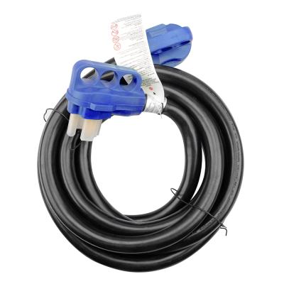 China Home appliance 50A rv extension cord for heavy duty camper 50A rv generator tie 125V/250V rv cable for sale