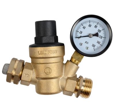 China General Brass RV Valve Water Regulator RV Water Valve 3/4 Inch Thread For Caravan Camper Travel Trailer for sale