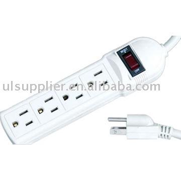 China CUL UL Relocatable Power Tap Power Socket Residential / Multi-Purpose Power Bar for sale