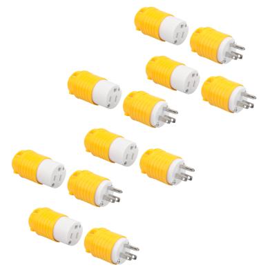 China 15A Plug Residential / General Purpose 15A End Tie End 15A Plug Male ETL Listed for sale