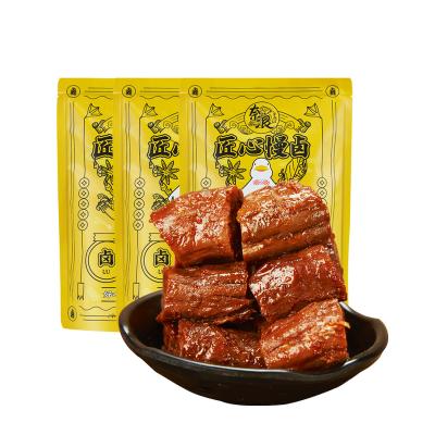 China Normal Spicy Duck Neck 80g Yabo Chinese Spicy Snack Roast Duck Wholesale Duck Neck Meat for sale