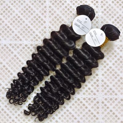 China 100% Unprocessed Curly Curl Hair Bundles , Brazilian Raw Deep Wave Virgin Cuticle Aligned Hair for sale