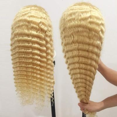 China Body Wave Factory Wholesale 613 Transparent Lace Wig , Brazilian Hair for sale