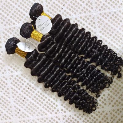 China Wholesale Unprocessed Brazilian Deep Wave 100% Deep Wave Curly Hair Extensions Virgin Hair Bundles for sale