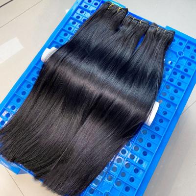 China High Quality Grade 12A Double Straight Bone Straight Raw Cuticle Aligned Hair Bundles Extension Vendors for sale