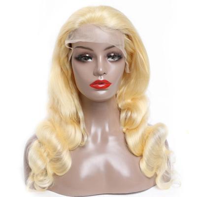 China Wholesale Blonde 613 Brazilian Hair Full Lace Human Hair 613 Body Wave Human Hair Unprocessed Full Lace Wig for sale