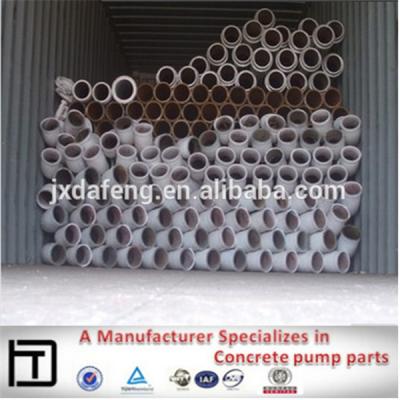 China Concrete Schwing Concrete Pump Spare Parts DN125 3M Seamless Pipeline for sale