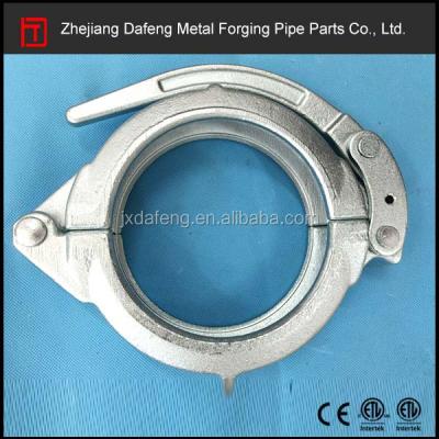 China P.M. Putzmeister DN100 Concrete Pump Pipe Snap Coupling 4-1/2