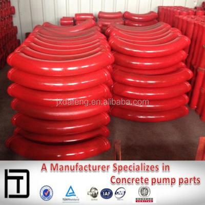 China ST52 Carbon Steel Concrete Pump Parts Double Wall Pipe for sale