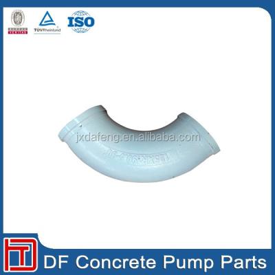 China DN125 Carbon Steel R1000 Degree Wear-Resisting Concrete Pump Conduit 90 Elbow for sale